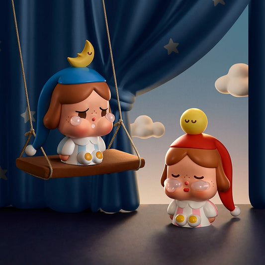 【preorder December 12】POP MART CRYBABY CRYING TO THE MOON-SITTING Series toy surprise box Dolls