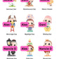 【preorder December 12】POP MART Nyota We are All Stars Series toy surprise box Dolls