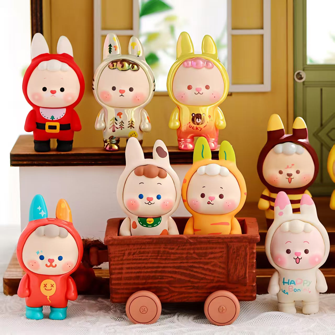Bonini Let's Be Free Minibean Series toy surprise box Dolls