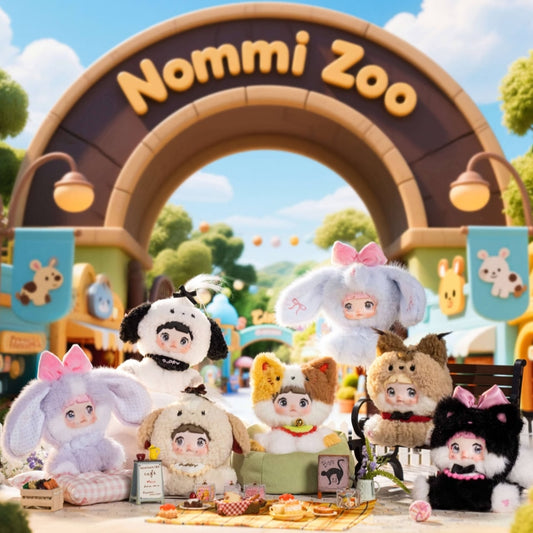 Nommi Sitting Zoo Plush Series toy surprise box Dolls