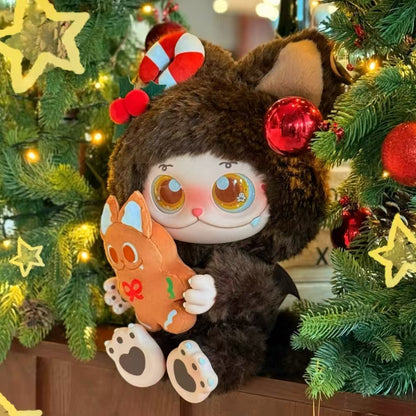 【preorder】Gismow Christmas Gingerbread 400% Plush Series Limited Dolls