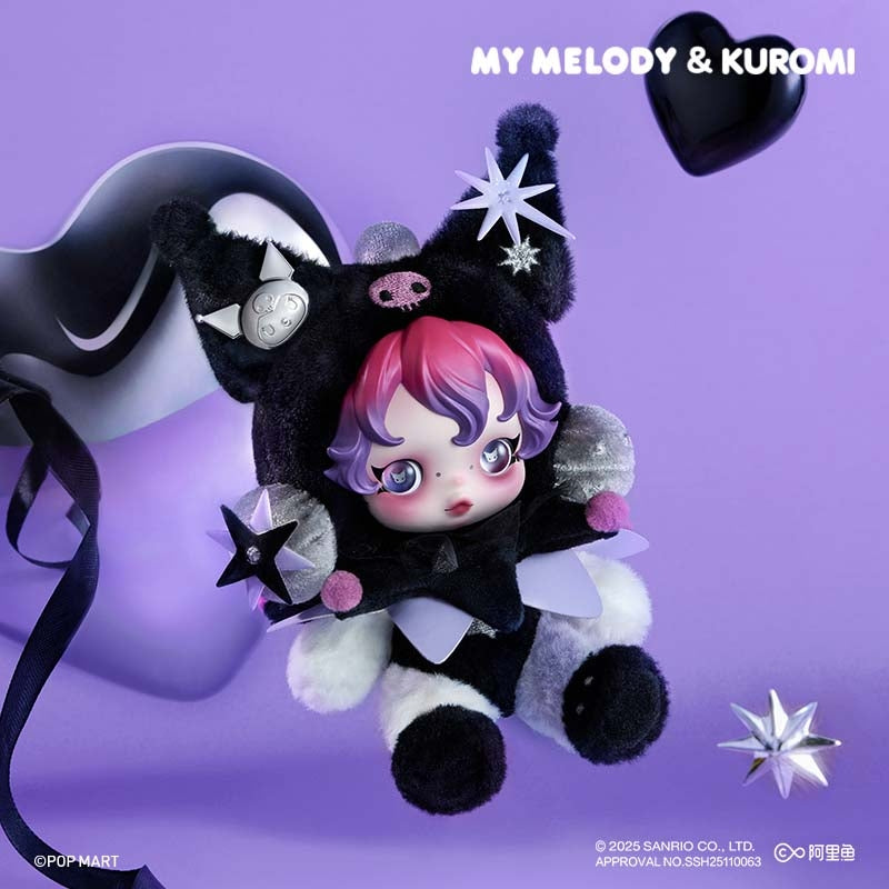 【preorder December 26】POP MART Skullpanda x KUROMI or MY MELODY Hanging Card Dolls