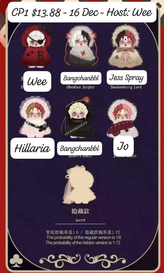 Alice Card Contract Plush Series Claim Party