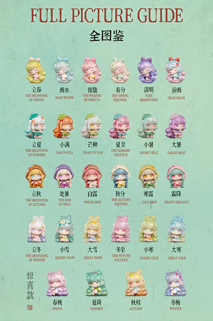 Liita The 24 Solar Terms Minibean Series toy surprise box Dolls