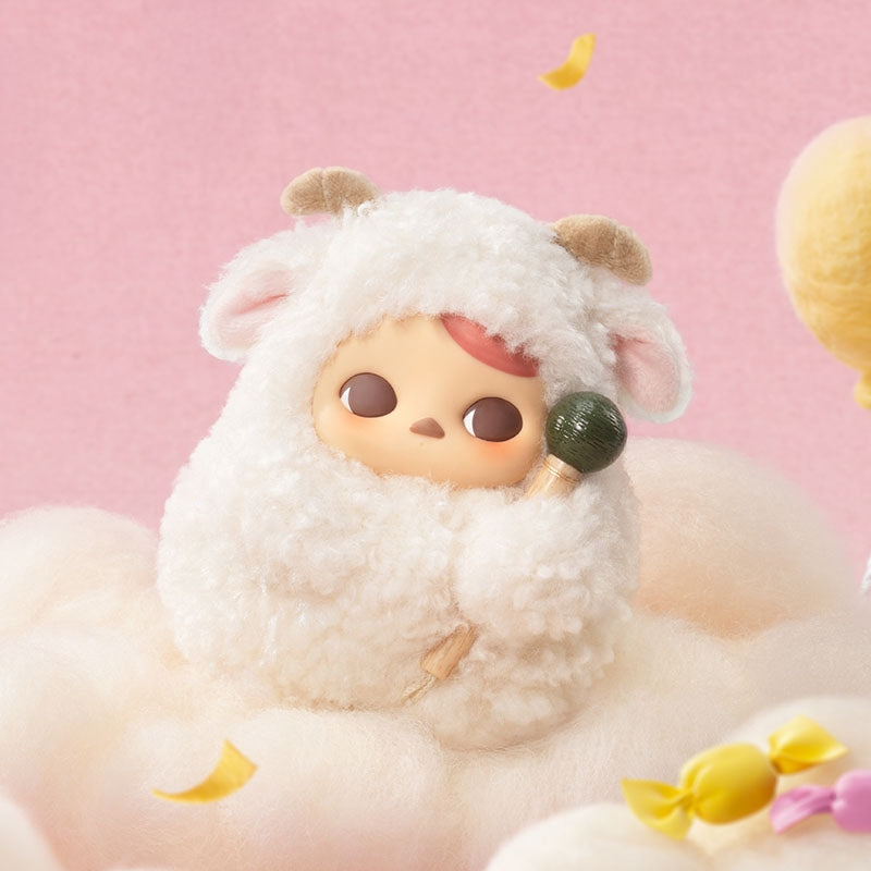 【preorder Confirmed Price Update Time: June 13】POP MART Pucky Tap Tap Babies Plush Series toy surprise box Dolls