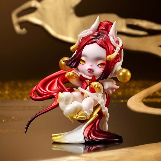 【preorder】POP MART SkullPanda Jiliang Luck Measures Hanging Card Dolls