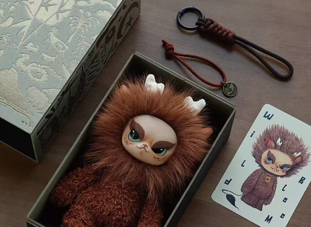 【preorder】Qilin Daxi Plush Hanging Card Dolls