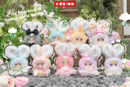 Baby Three Flower Fairy Plush Series toy surprise box Dolls