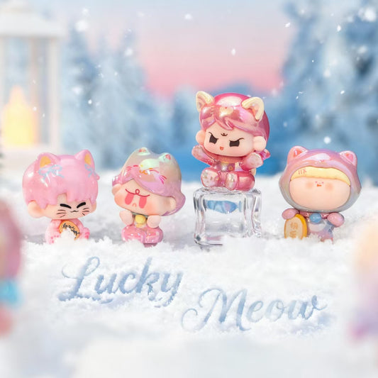 Amlls Lucky Meow Minibean Series toy surprise box Dolls