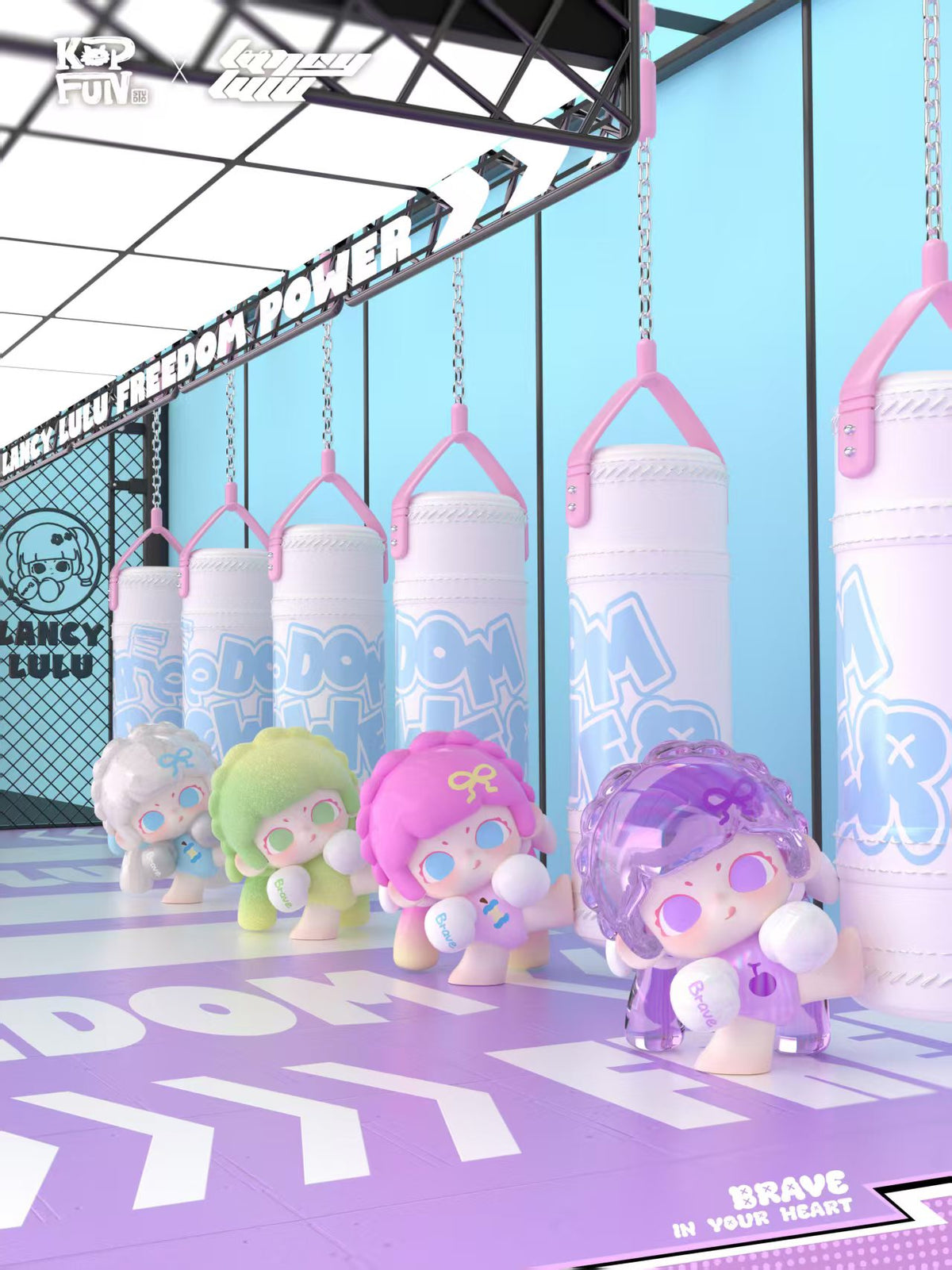 【Discount sale】Lancy Lulu Freedom Power Minibean Series toy surprise box Dolls