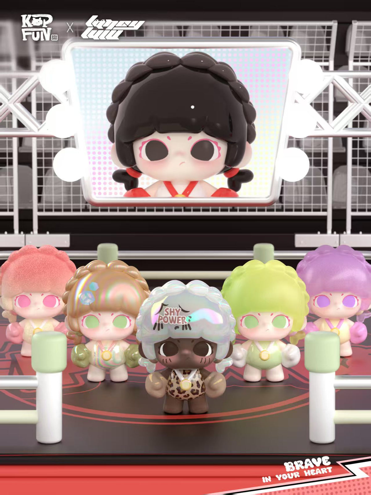 【Discount sale】Lancy Lulu Freedom Power Minibean Series toy surprise box Dolls