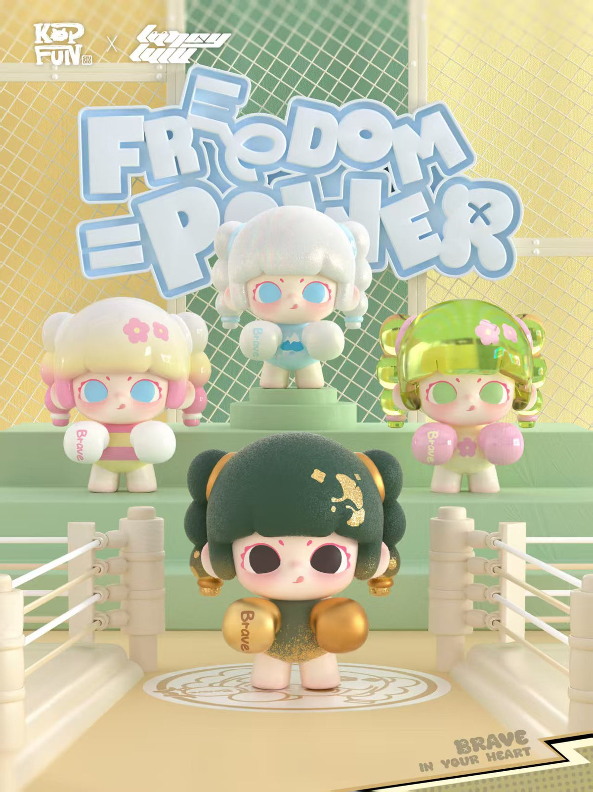 【Discount sale】Lancy Lulu Freedom Power Minibean Series toy surprise box Dolls