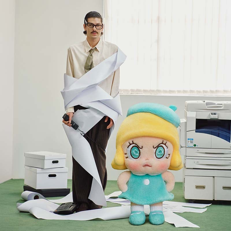 【preorder Confirmed Price Update Time: June 13】POP MART Angry Molly - Angry Energy Plush Series toy surprise box Dolls