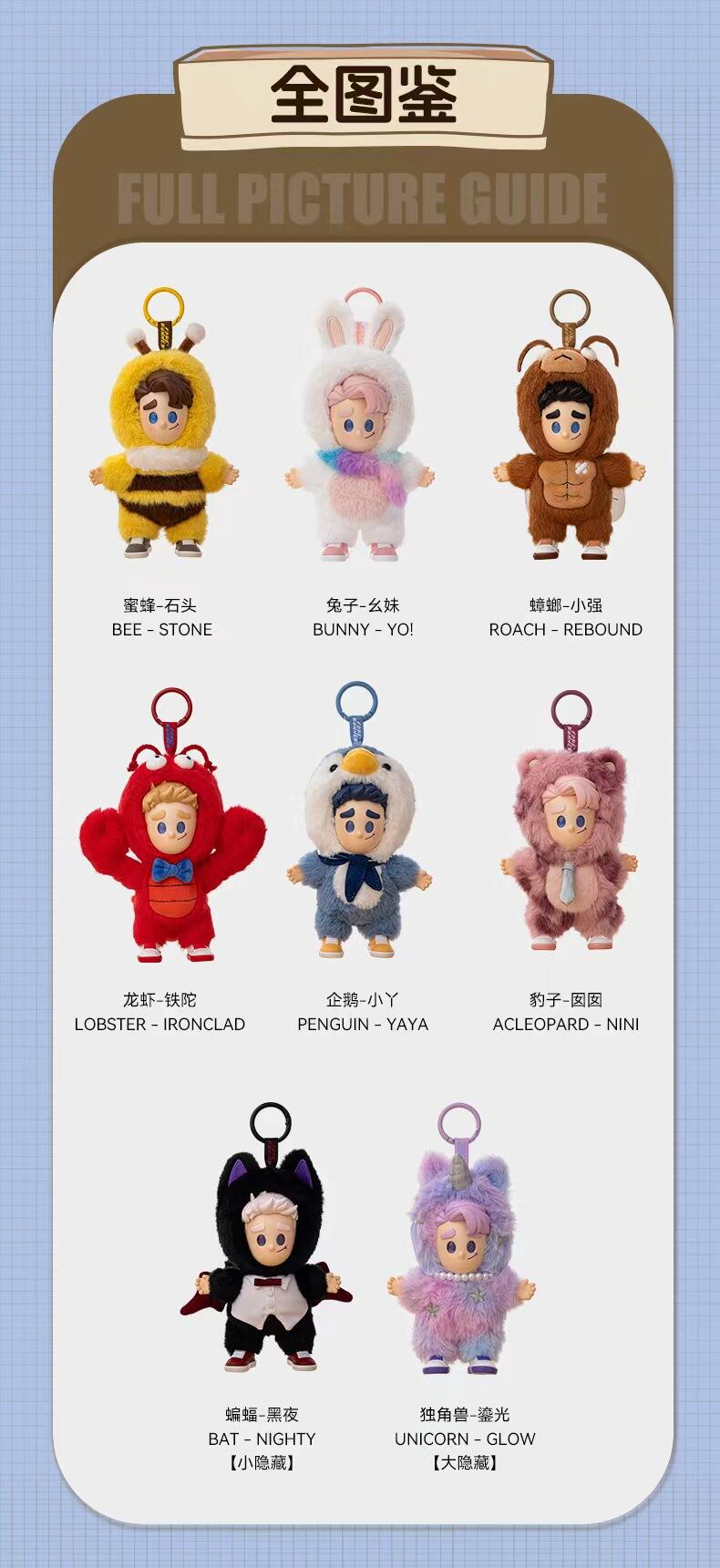 【perorder】FORERUNNER Hello Friend Plush Series toy surprise box Dolls