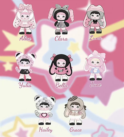 Nommi Pink Energy Plush Series toy surprise box Dolls