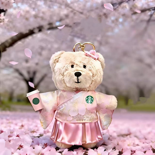 【preorder】Starbucks Sakura Bear Plush Dolls