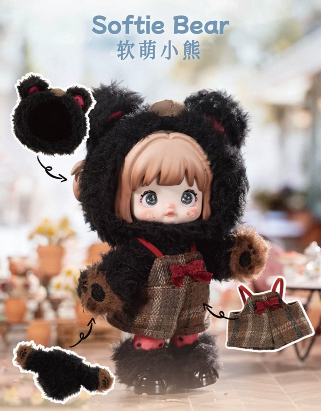 【preorder 2-3 days】Nommi Forest Kingdom BJD Series toy surprise box Dolls