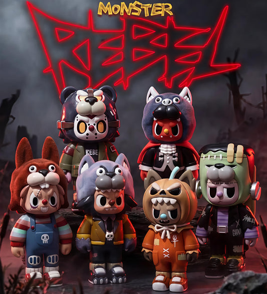 Rebel Bear Monster Series toy surprise box Dolls