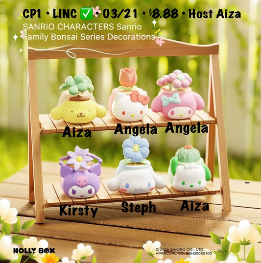 Sanrio Bonsai Series Claim Party