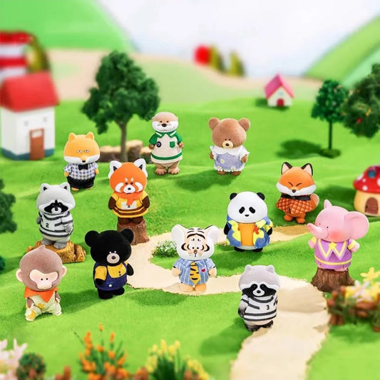 Little Tiger Forest Neighbor Series toy surprise box Dolls