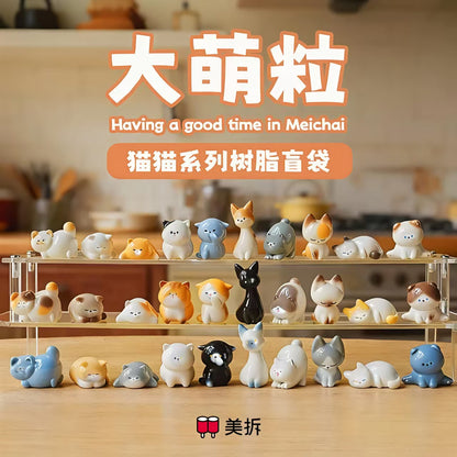 Meichai Cute Cat Minibean Series toy surprise box Dolls