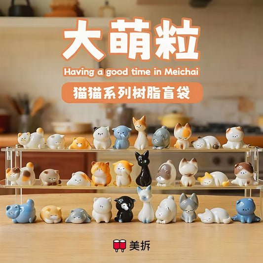 Meichai Cute Cat Minibean Series toy surprise box Dolls