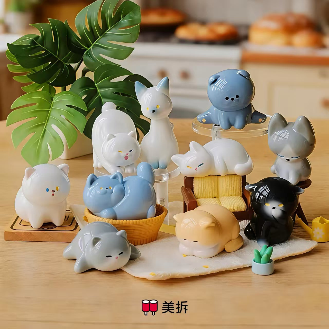 Meichai Cute Cat Minibean Series toy surprise box Dolls