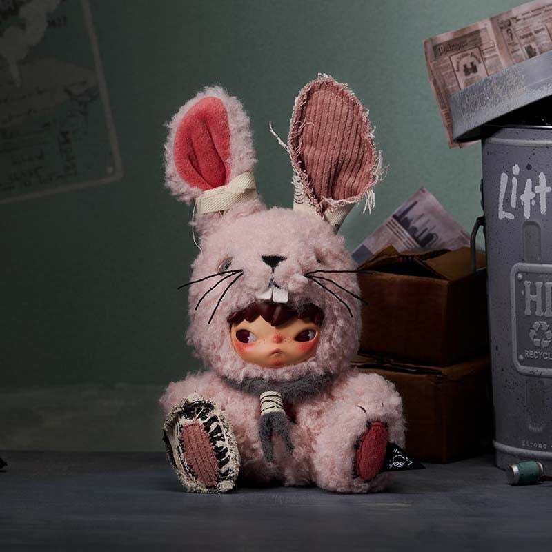 【preorder】POP MART Hirono Little Hare Plush Series Hanging Card Dolls