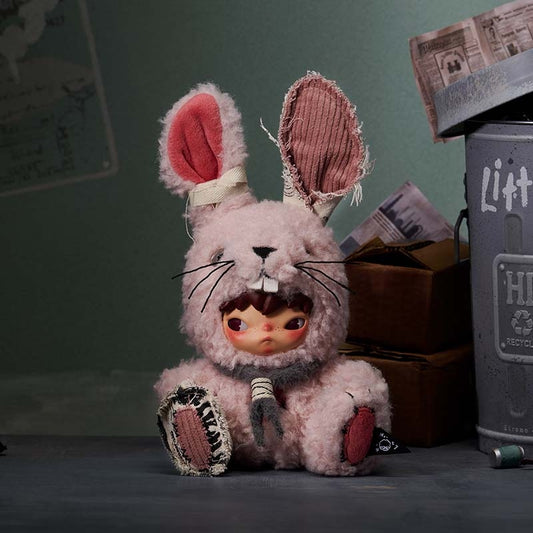 【preorder】POP MART Hirono Little Hare Plush Series Hanging Card Dolls