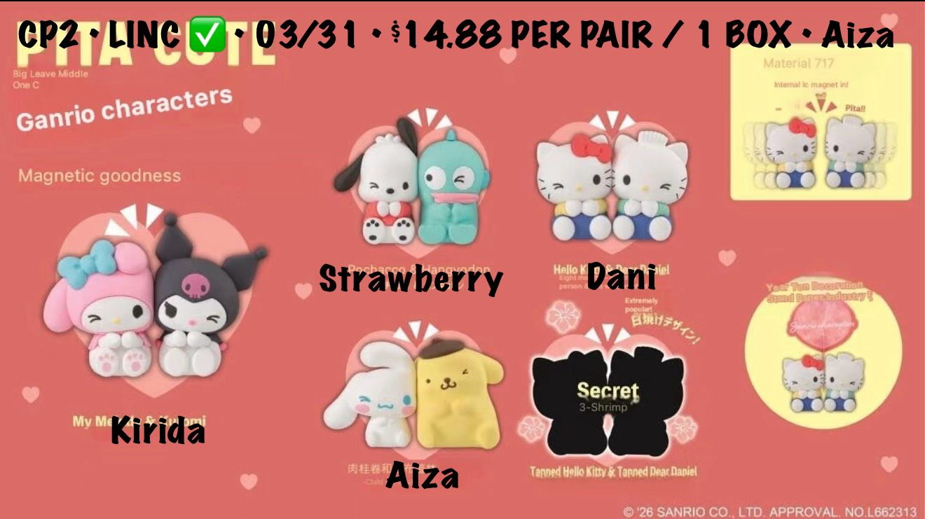 Sanrio Sticker Series Claim Party