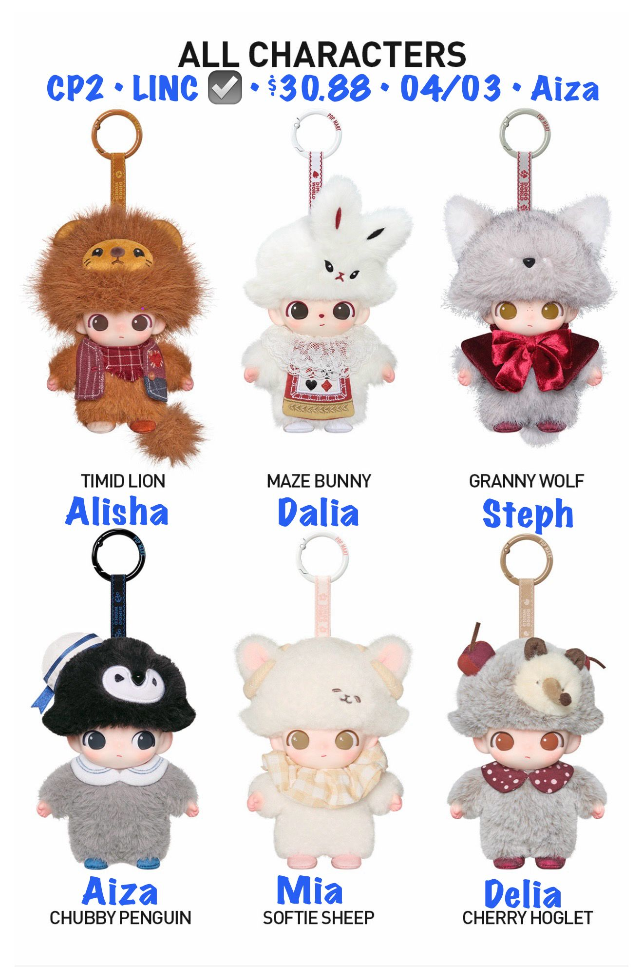 【preorder April 10th】POP MART DIMOO The Secret Theatre Club Plush Series toy surprise box Dolls