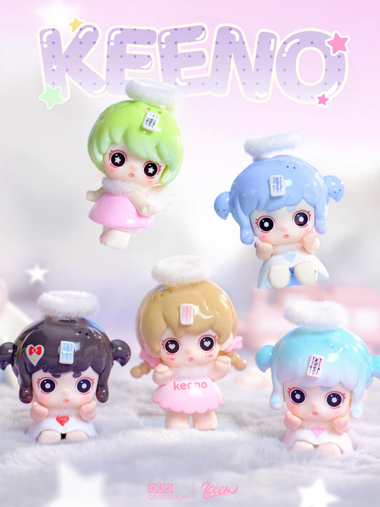 【discount sale】Keeno Little Angel Minibean Series toy surprise box Dolls