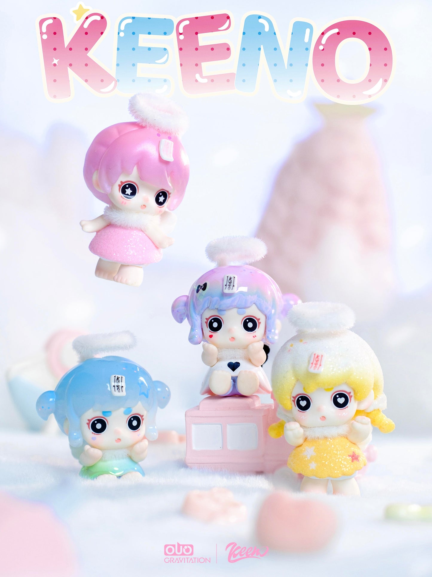 【discount sale】Keeno Little Angel Minibean Series toy surprise box Dolls