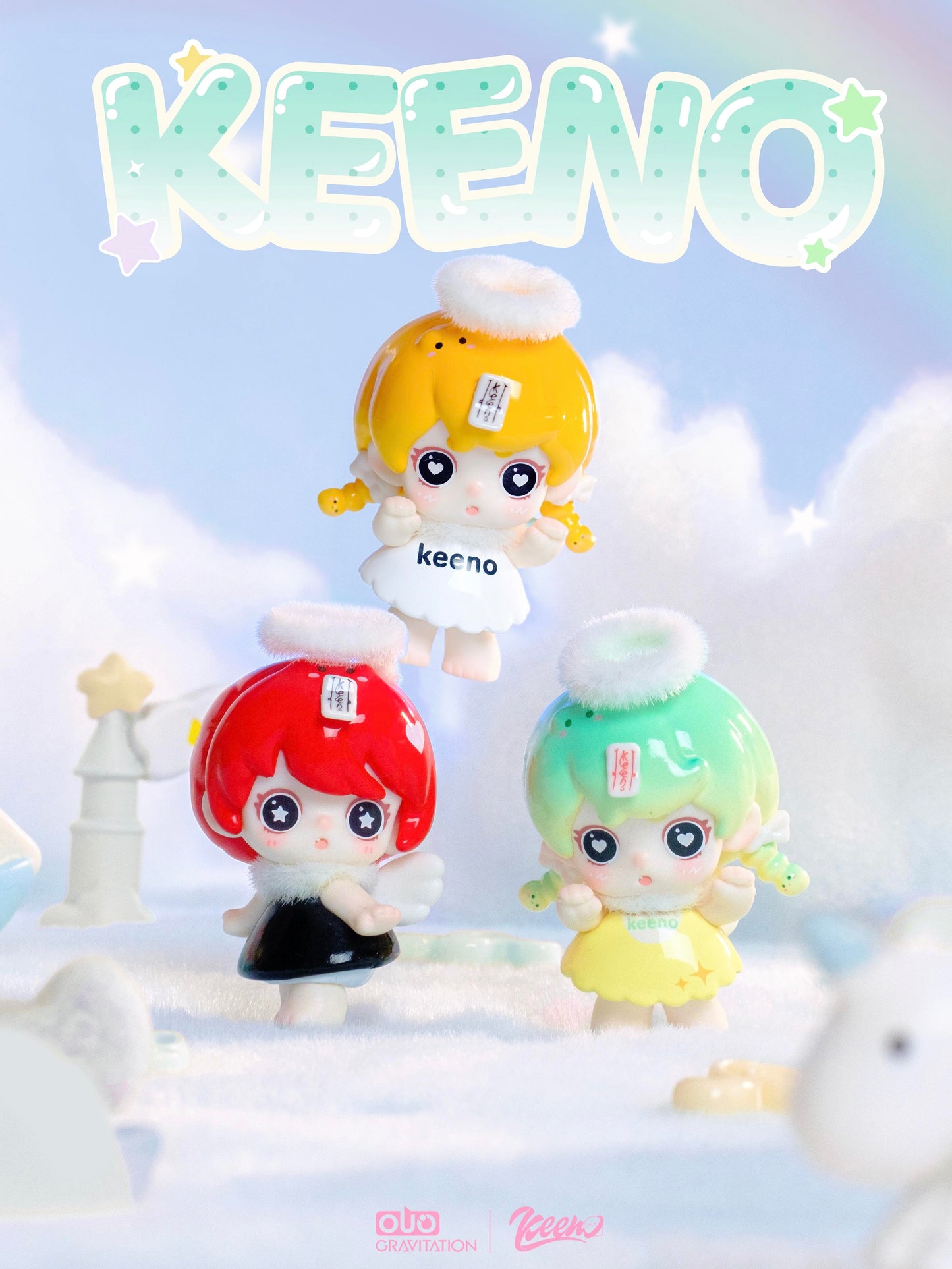【discount sale】Keeno Little Angel Minibean Series toy surprise box Dolls