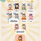 Hanamaki Lucky Cat Series toy surprise box Dolls