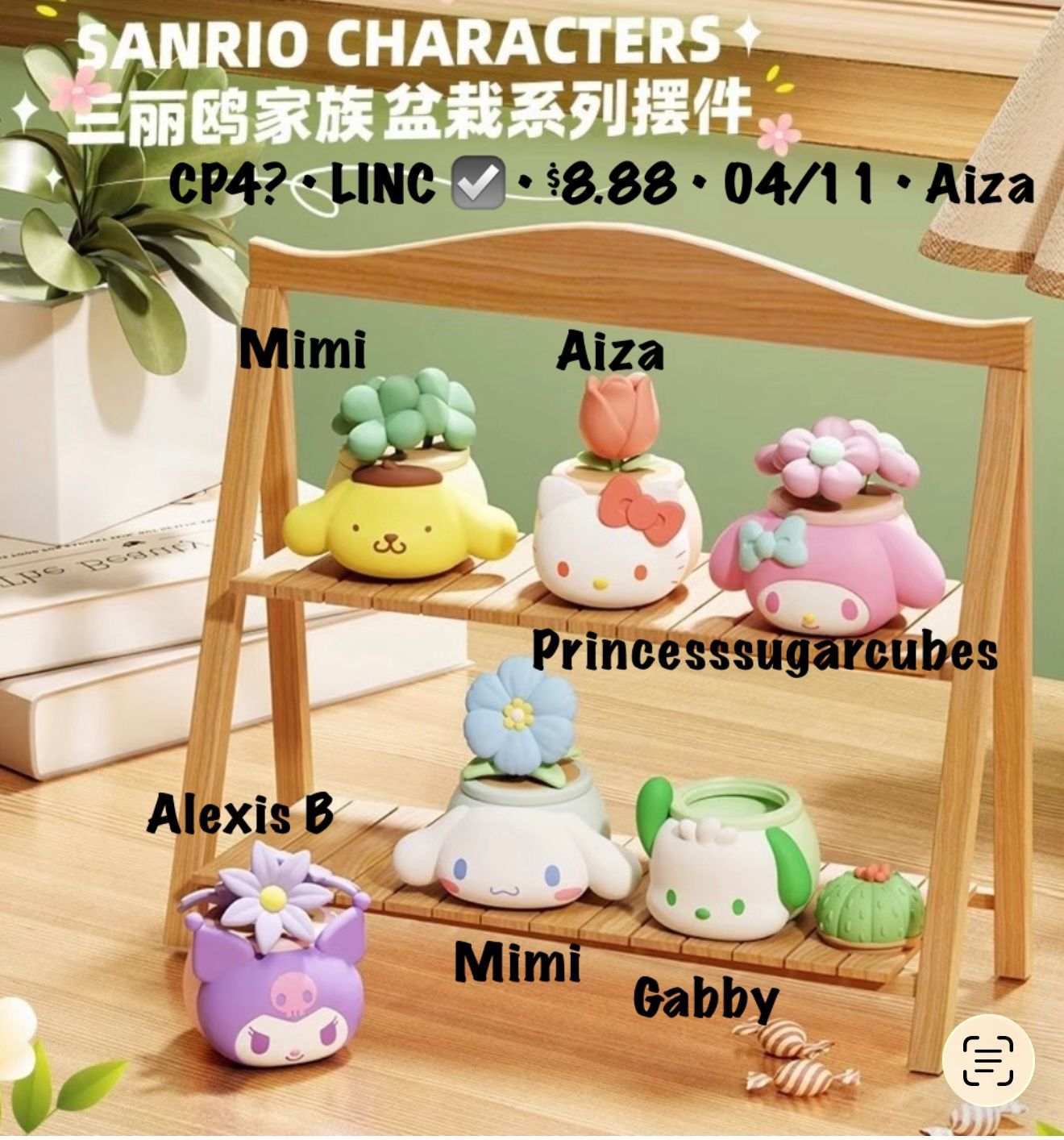 Sanrio Bonsai Series Claim Party