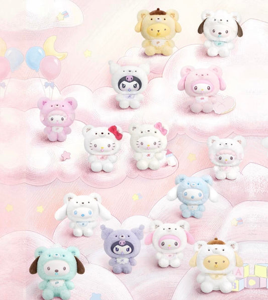 Sanrio Little Bear Planet Plush Series toy surprise box Dolls