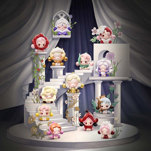 【preorder】POP MART SKULLPANDA Petals in Four Acts Minibean Series toy surprise box Dolls