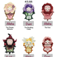 【preorder】POP MART SKULLPANDA Petals in Four Acts Fridge Magnet Series toy surprise box Dolls