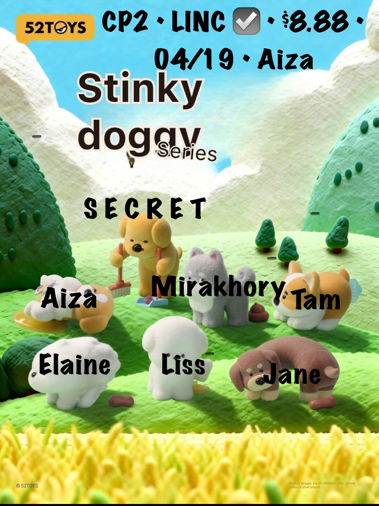 Stinky Dog Series Claim Party