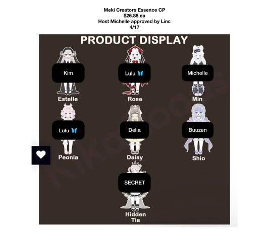 Meki Creators Essence Series Claim Party
