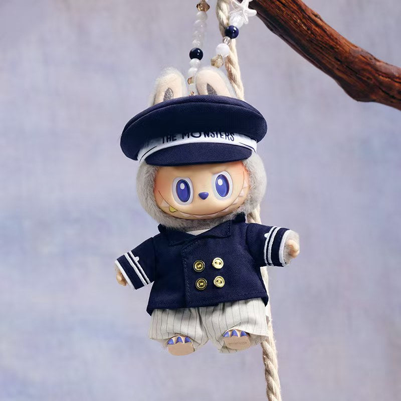 【preorder】POP MART The Monsters De Vliegende LABUBU Series Captain Vinyl Plush Hanging Card Dolls