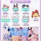 【preorder】Mooroo Meng Bow’s Diary Vinyl Plush Series toy surprise box Dolls