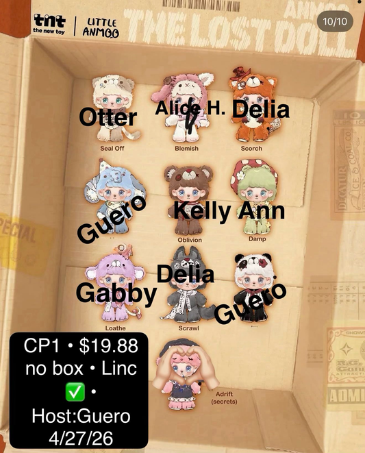 ANMOO's Lost Toys Series Cliam Party