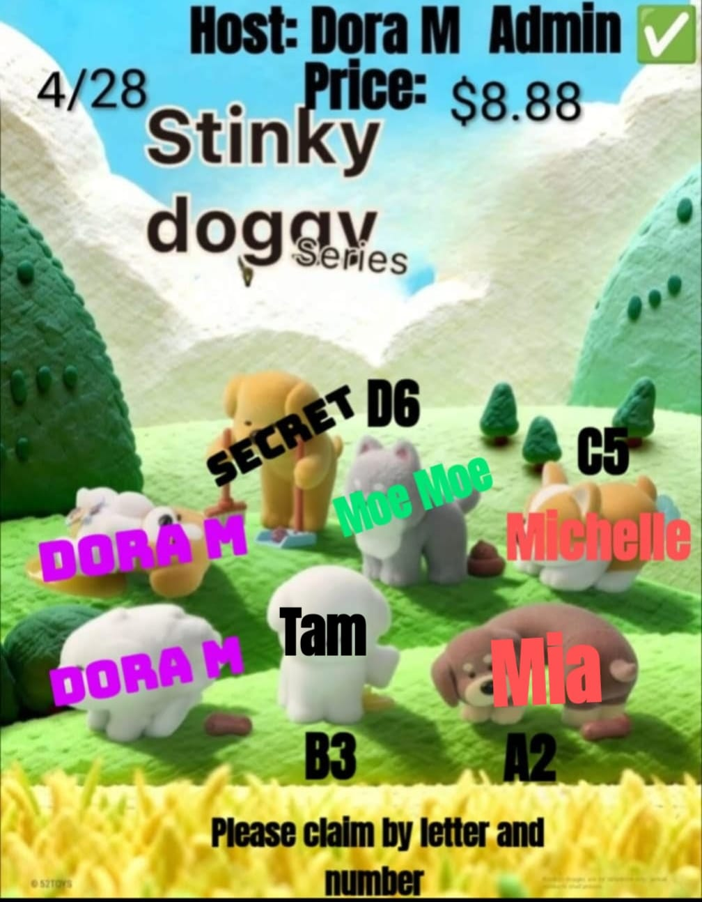 Stinky Dog Series Claim Party