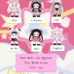 Nommi Pink Energy Plush Series toy surprise box Dolls