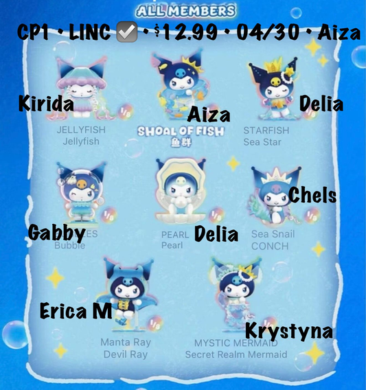 Kuromi's Deep Sea Mysteries Series Claim Party