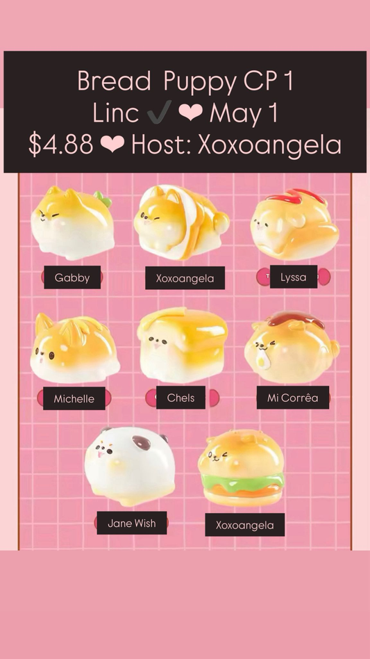 Cute and Heartwarming Bread Dog Series Claim Party