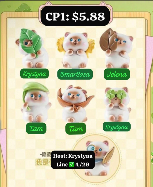 Picking Leaves Meow Series Claim Party