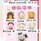 Micoco & NoNo's Crystal Whispers Plush Series toy surprise box Dolls